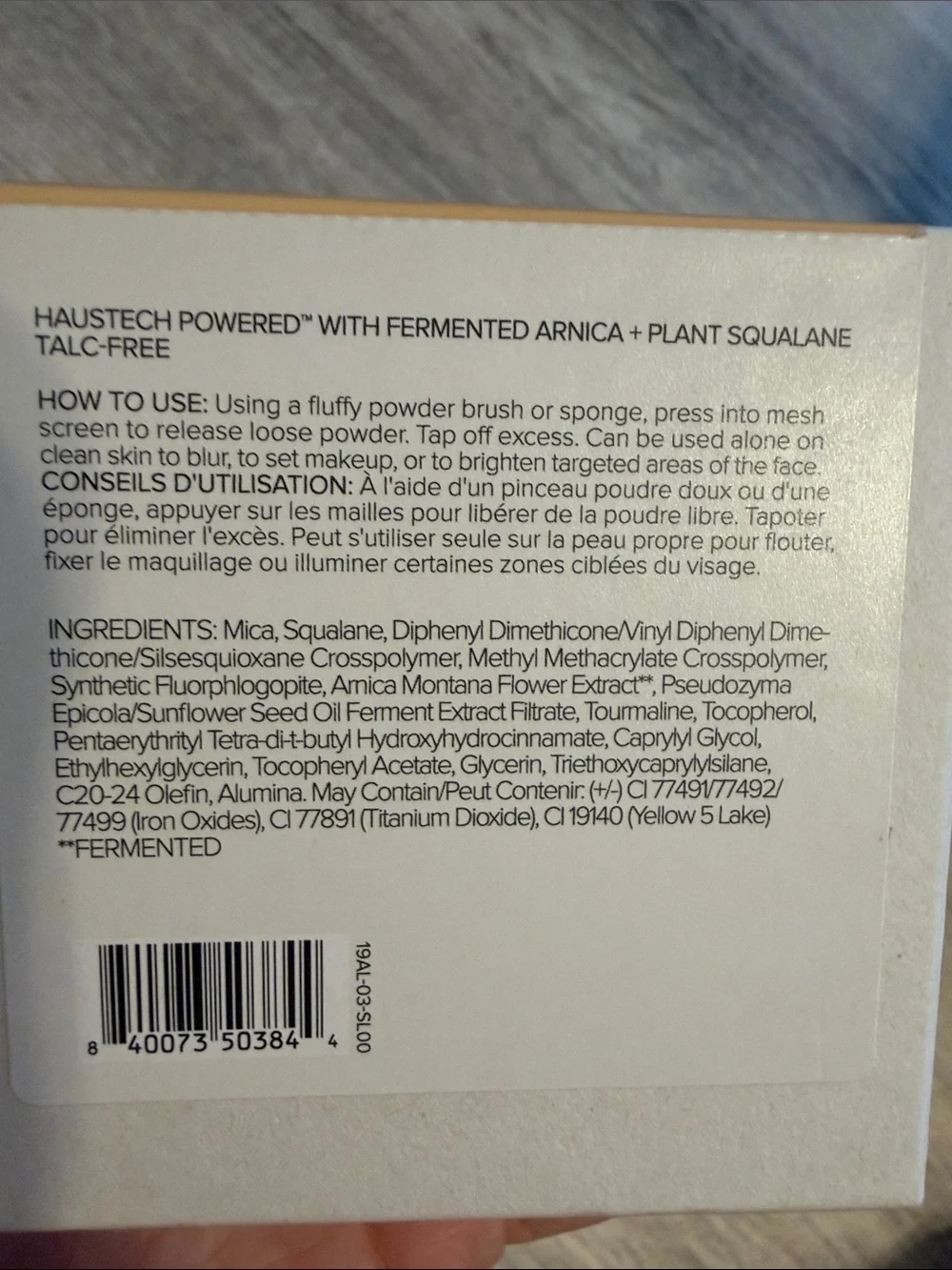 Haus Labs By Lady Gaga bio blurring